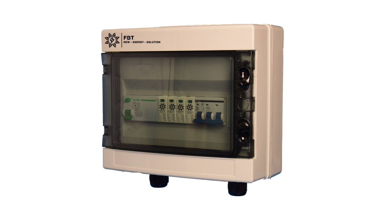 Anschlussverteiler / Unterverteiler für Wallboxen 11 / 22 Kw. inkl. FI Typ A und Überspannungsschutz