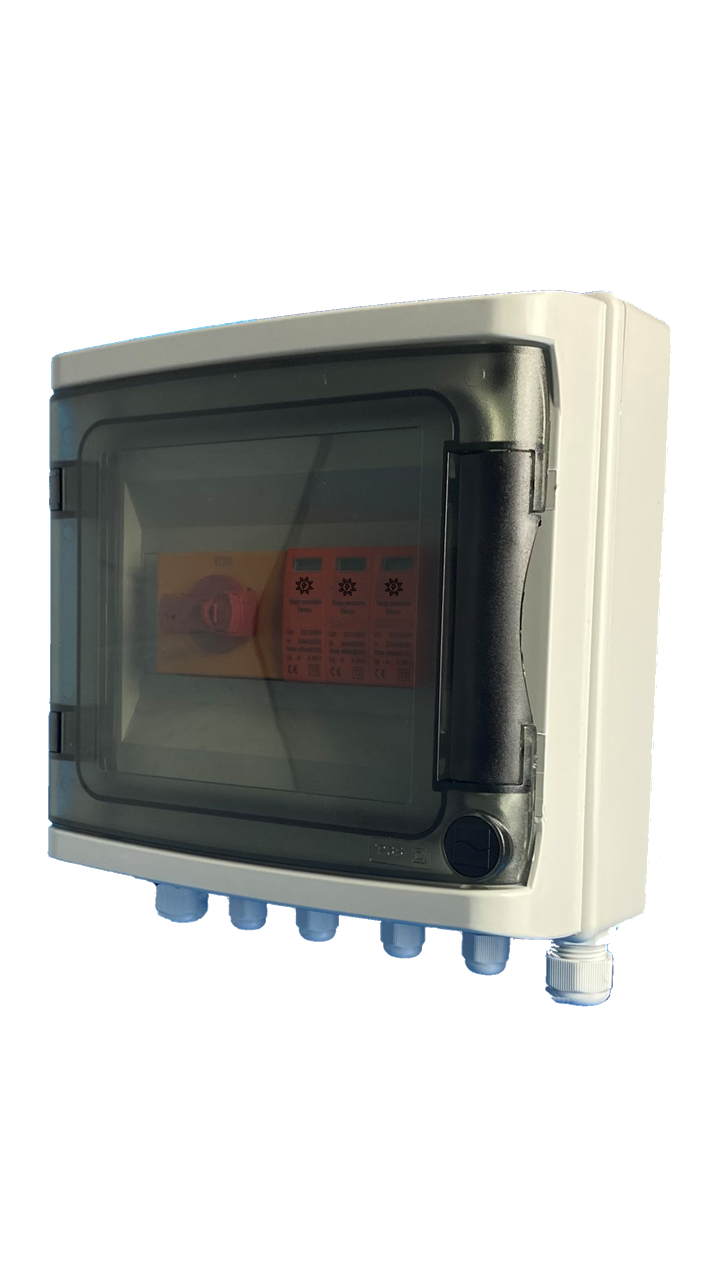 SOLAR GENERATOR-ANSCHLUSSKASTEN / DC 1-STRING / T1+T2 / T2 / PROFILINE / DC-Trennschalter / 1x MPP Überspannungsschutz