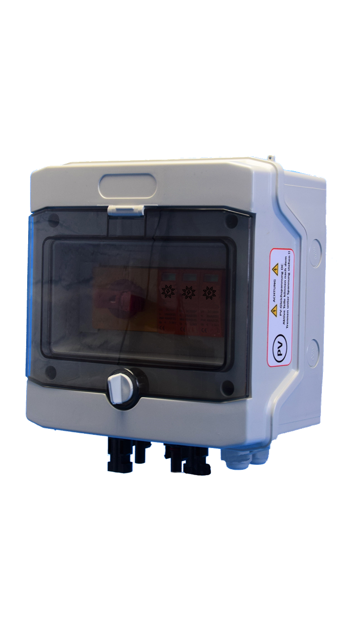DC-Generatoranschlusskasten 1-STRING / T1+T2 / T2 / MC 4-Steckvariante / DC-Trennschalter