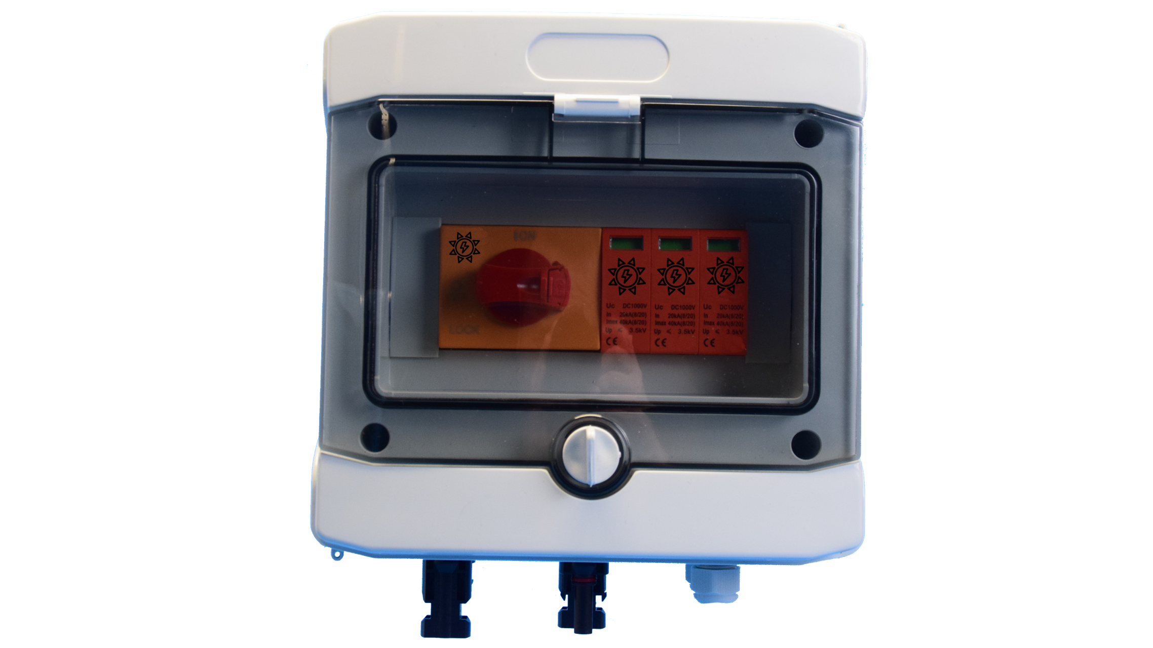 DC-Generatoranschlusskasten 1-STRING / T1+T2 / T2 / MC 4-Steckvariante / DC-Trennschalter